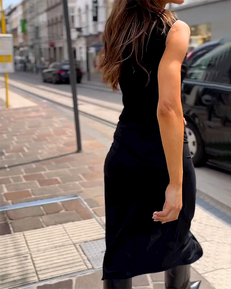 Ana | Robe à manches longues