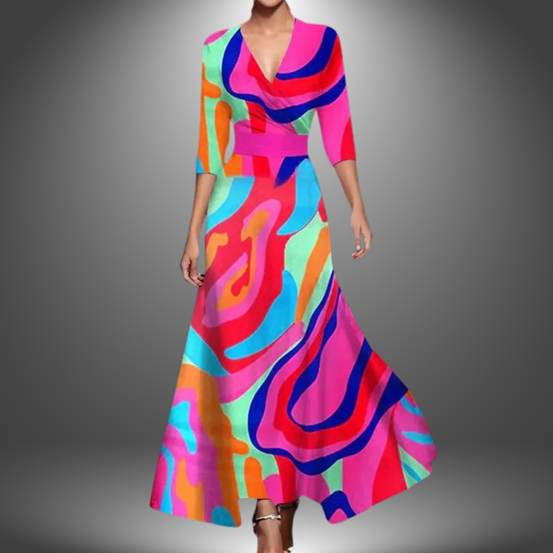 Sole | Robe longue artisanale pour femme