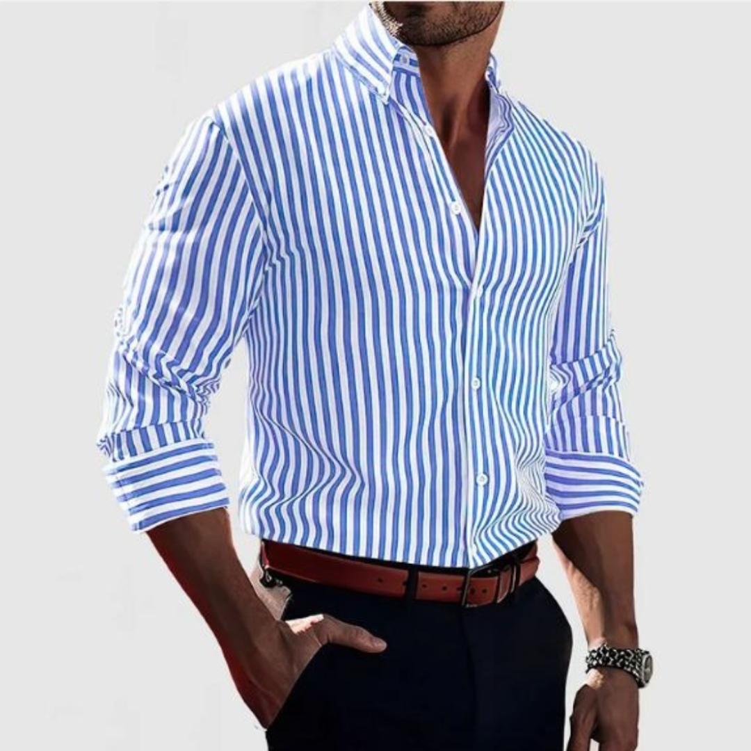 Louis | Chemise à rayures élégante