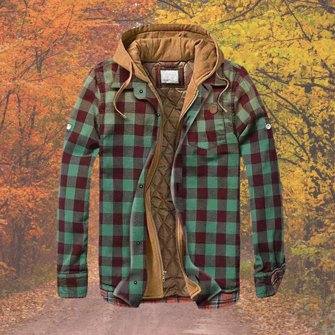 Yves | Veste patchwork à carreaux