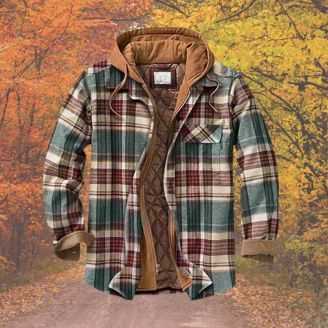 Yves | Veste patchwork à carreaux