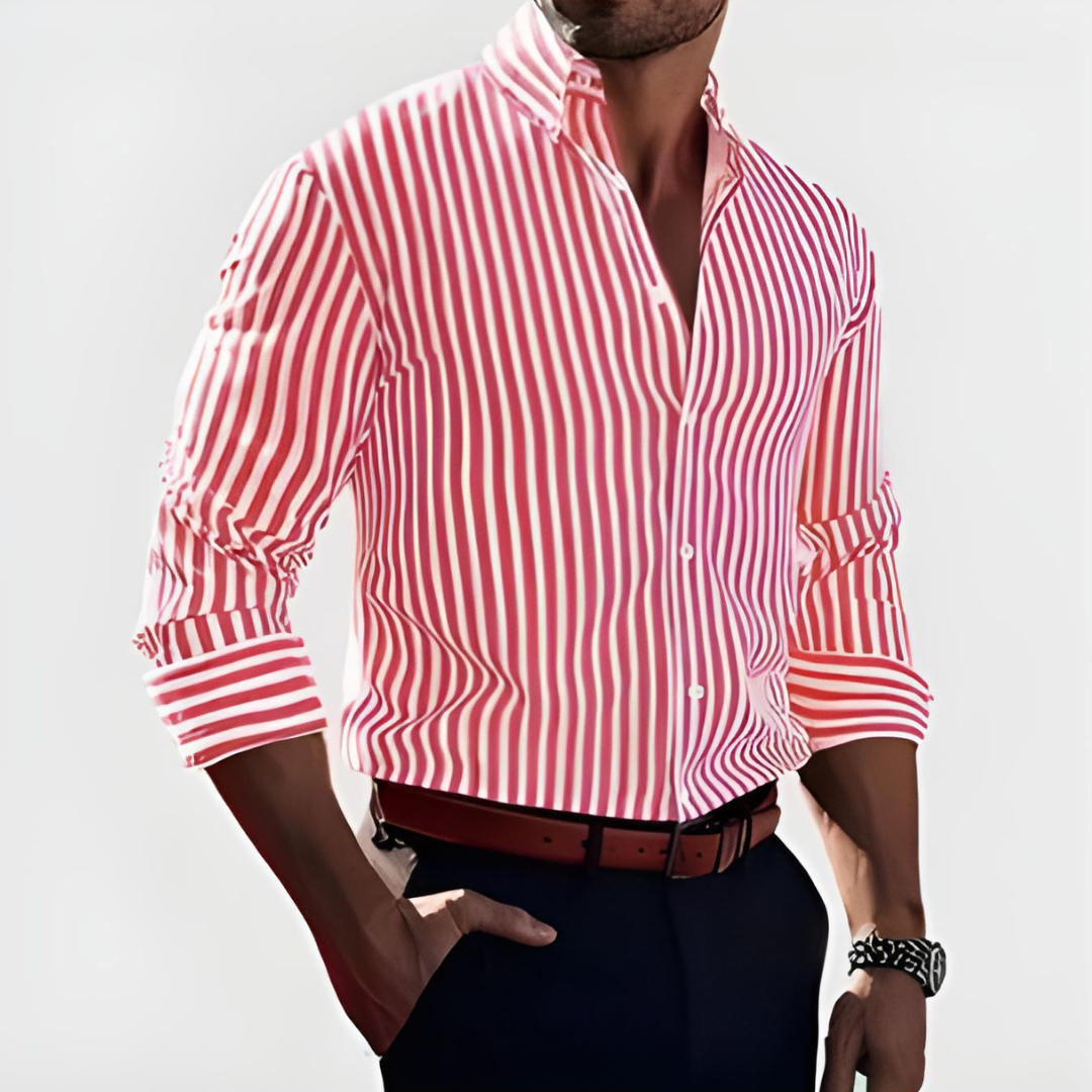 Louis | Chemise à rayures élégante