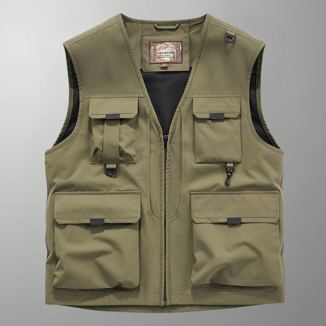 Jules | Veste cargo respirante à multiples poches