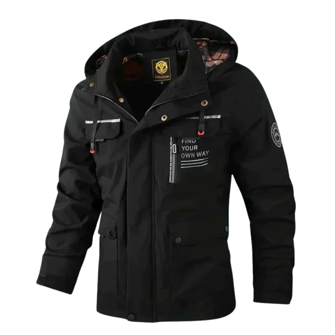 Arvid | Veste extérieure confortable, coupe-vent et imperméable