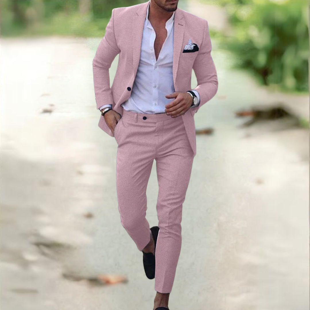 Simone | Ensemble élégant pour homme (Veste + Pantalons)