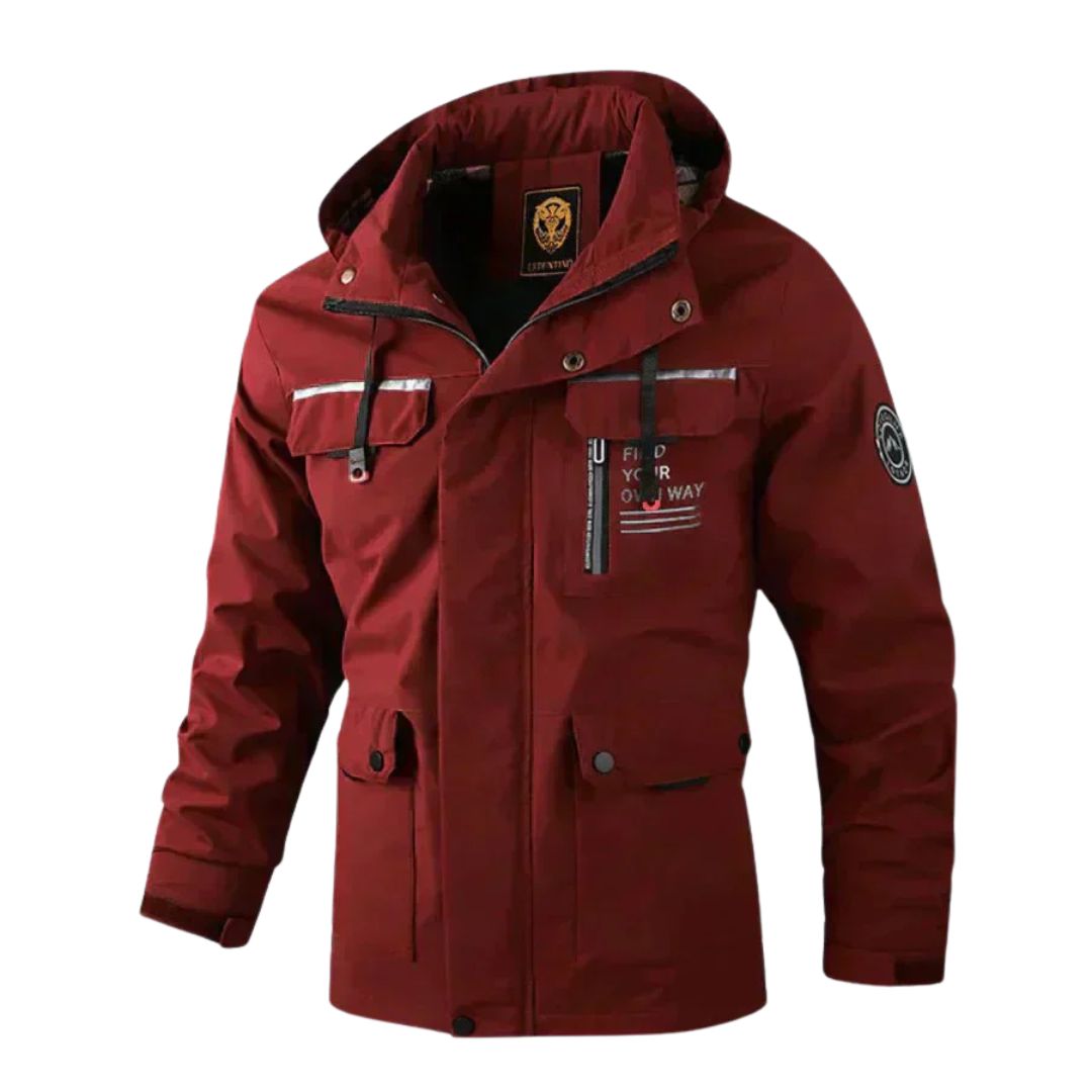 Arvid | Veste extérieure confortable, coupe-vent et imperméable