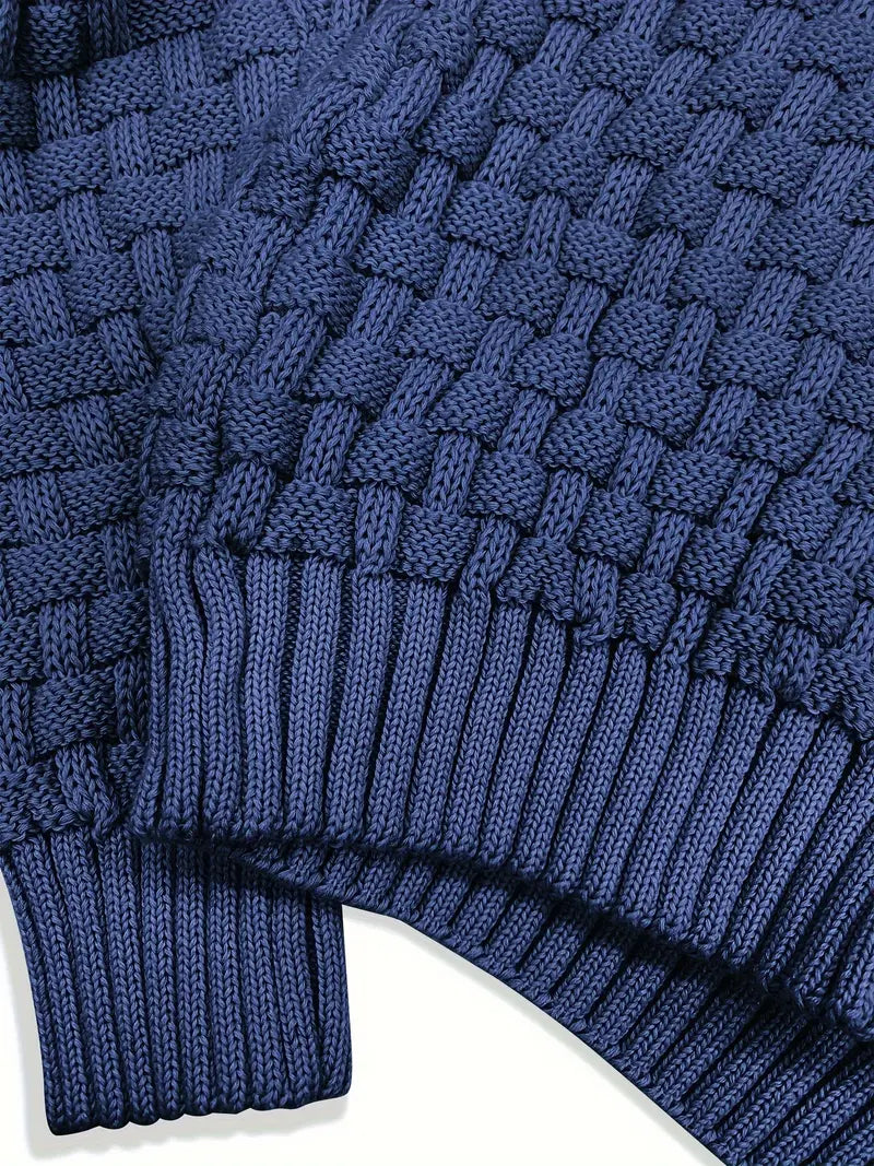 Demetrio | Pull avec bouton à l'arrière du cou