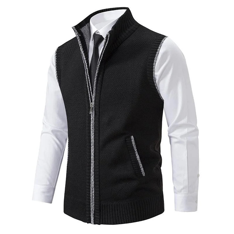Rubén | Gilet sans manches en molleton tissé