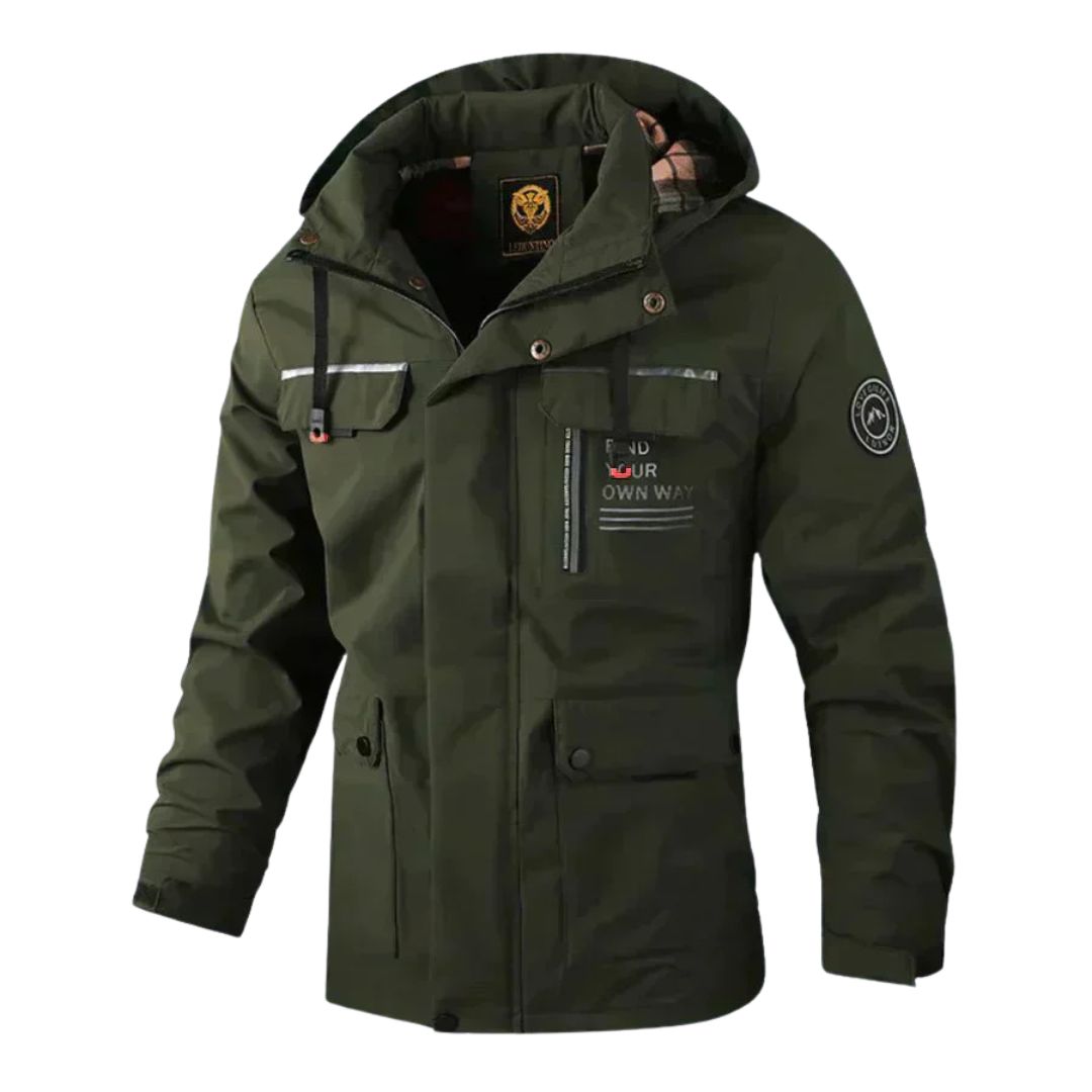 Arvid | Veste extérieure confortable, coupe-vent et imperméable