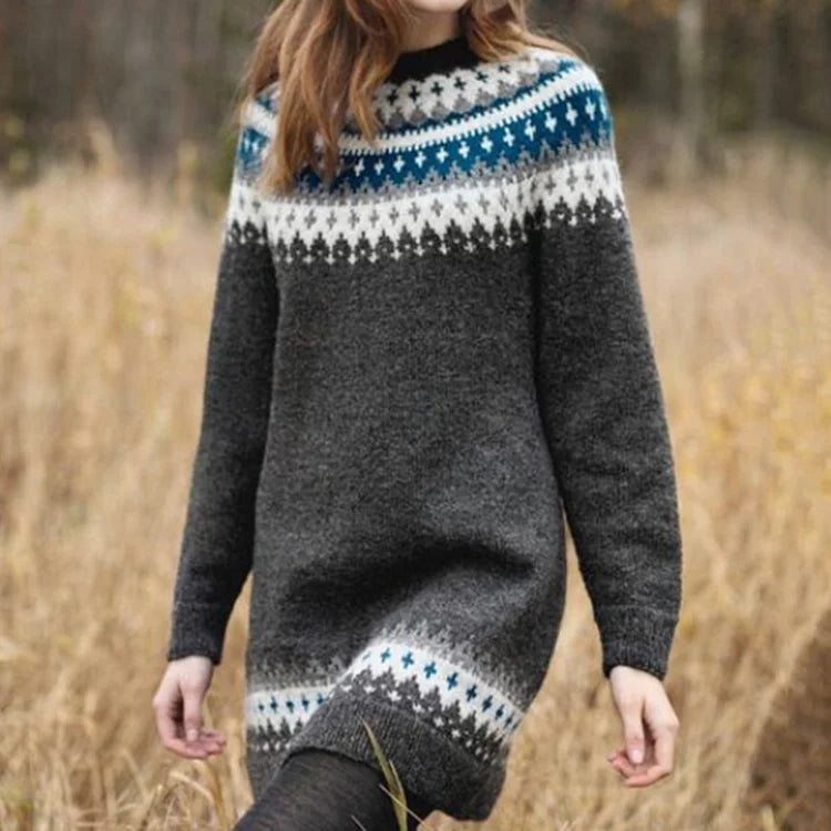 Karin | Pull en jacquard de laine