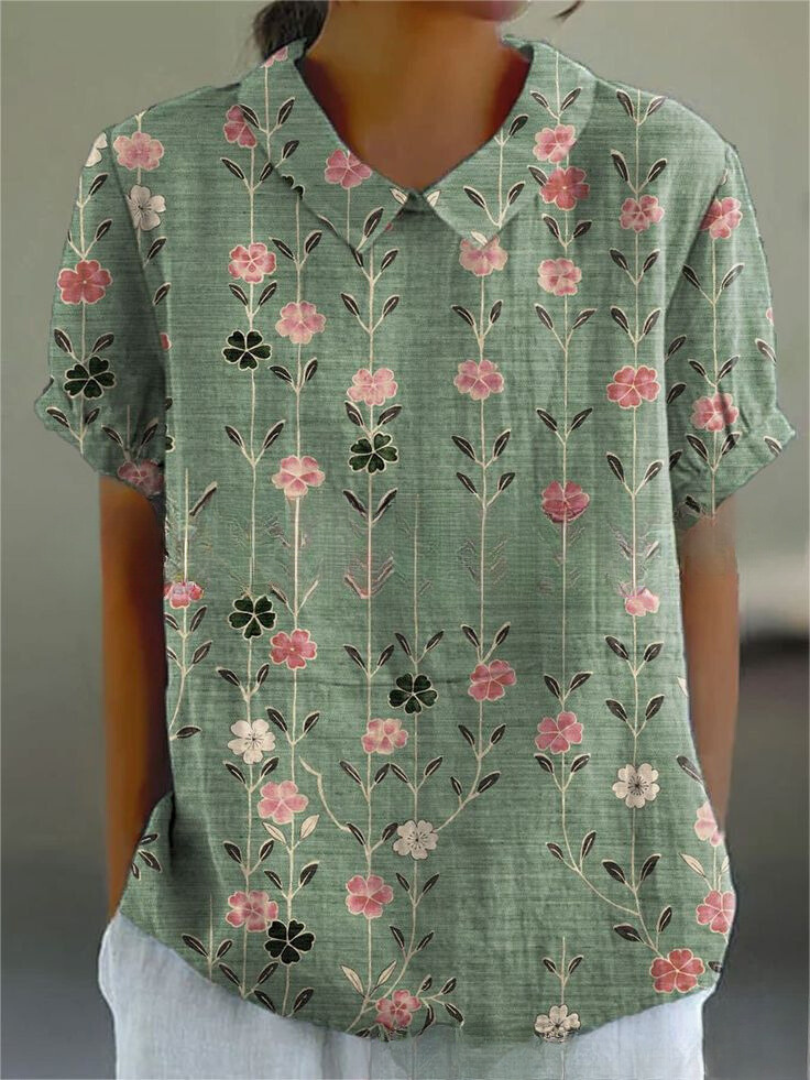 Lina | Blouse florale