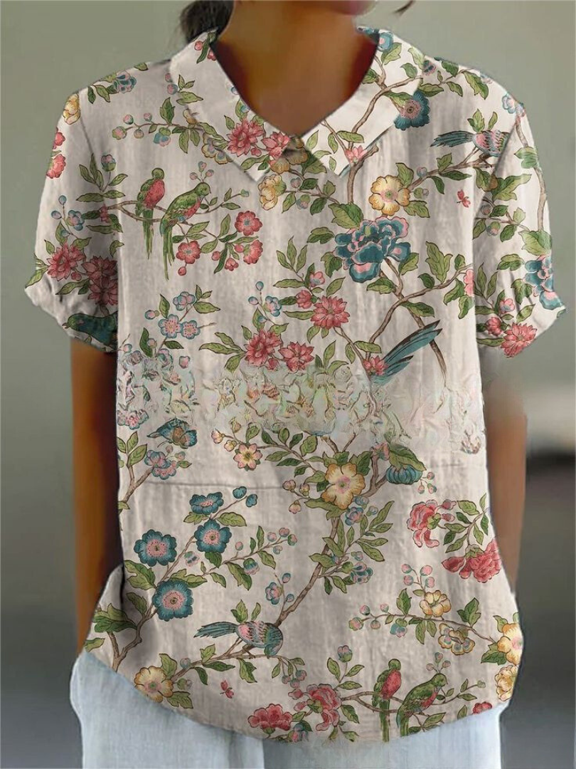 Lina | Blouse florale