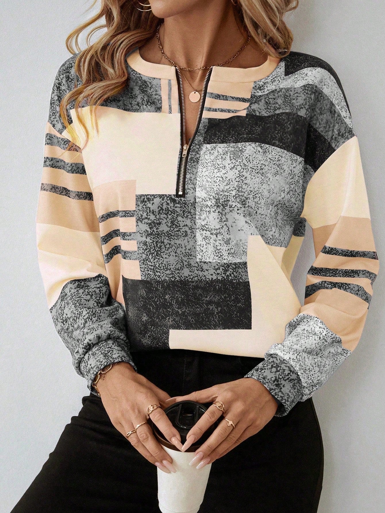 Kaimana | Sweat à capuche vintage chic