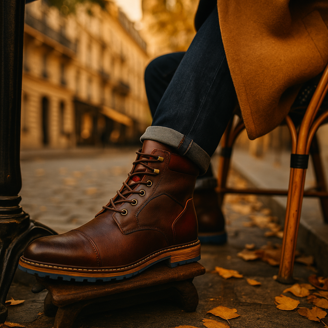 Augustin | Bottines en cuir pour homme