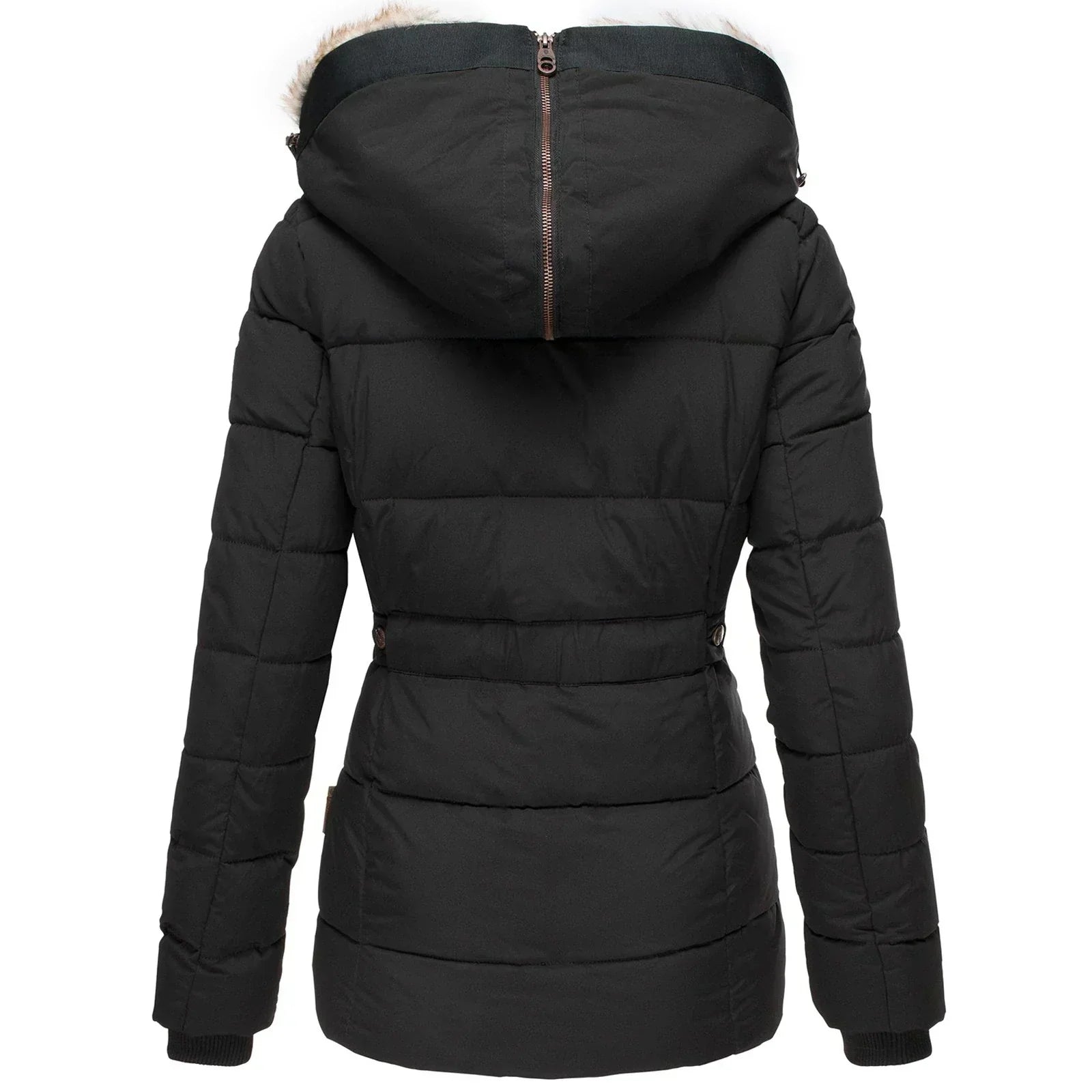 Marisol | Manteau d'hiver chaud avec doublure en fourrure