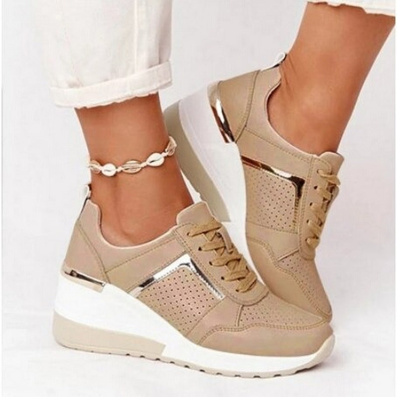 Lorelei | Chaussures de sport de luxe à talon en jute
