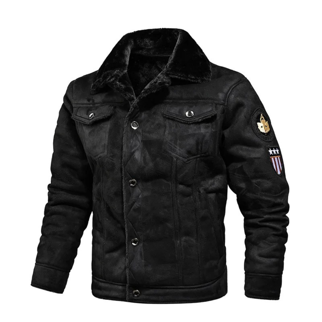 Rafael | Manteau en cuir chaud
