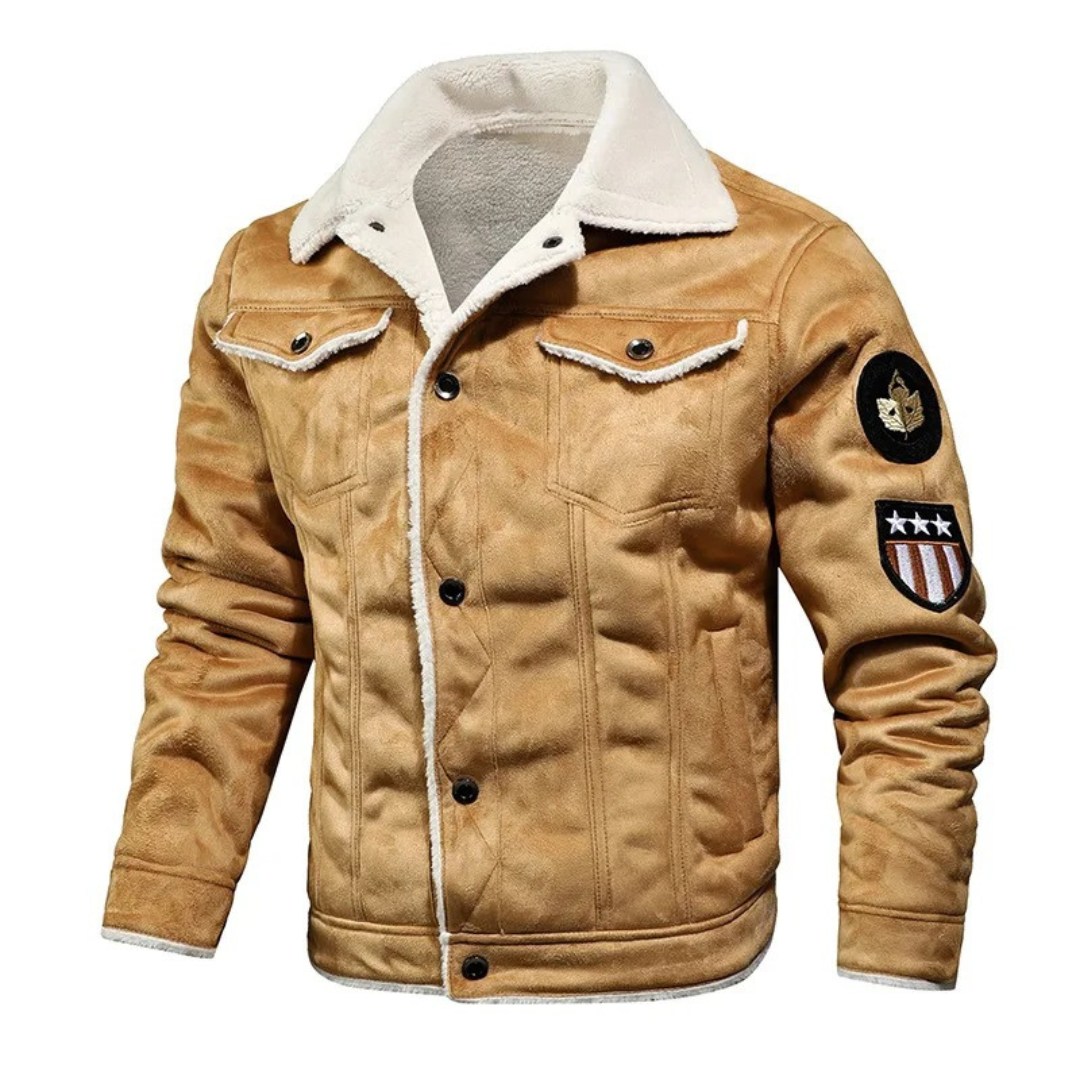 Rafael | Manteau en cuir chaud