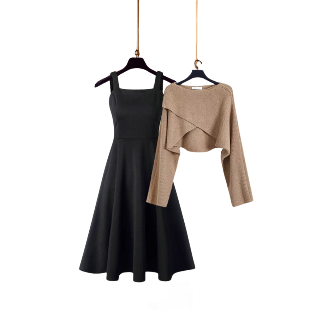Arlette | Ensemble élégant de robes en maille