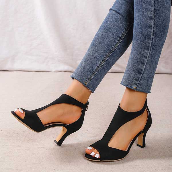 Seyla | Sandales Orthopédiques à Talons Confortables