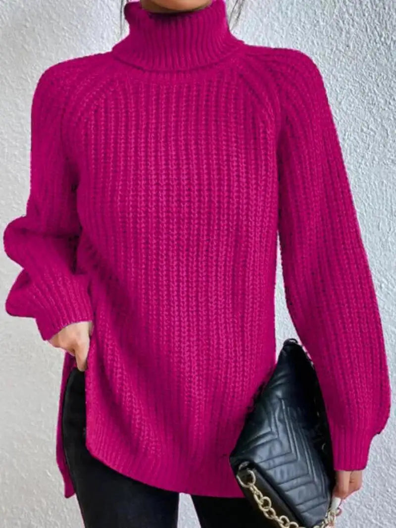 Madeleine | Pull à col roulé doux pour femmes