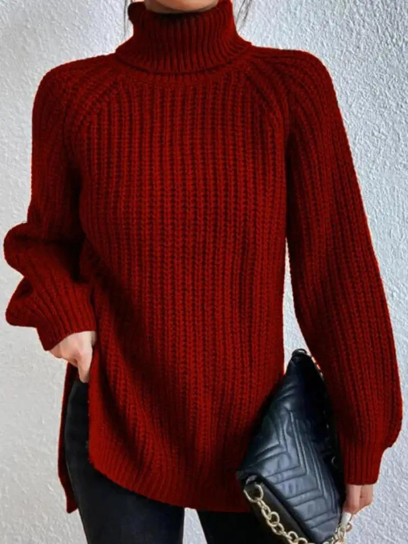 Madeleine | Pull à col roulé doux pour femmes