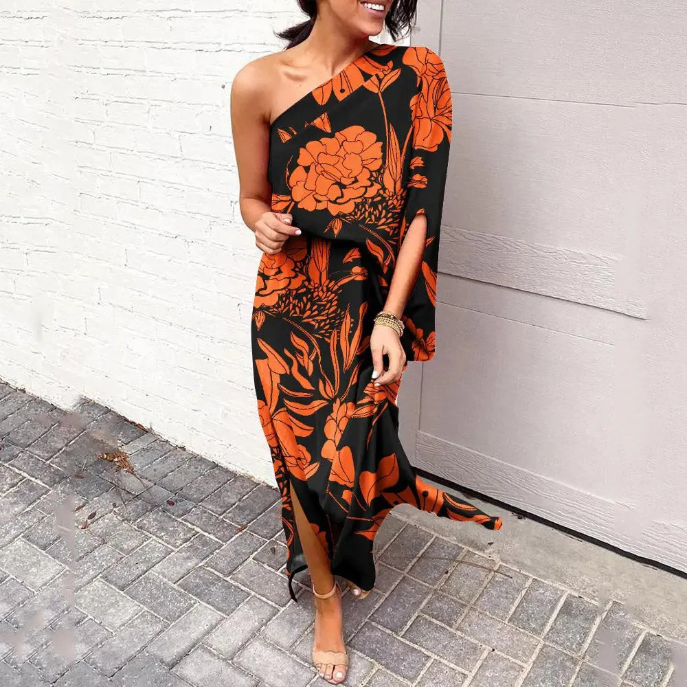 Candice | Robe élégante à une épaule