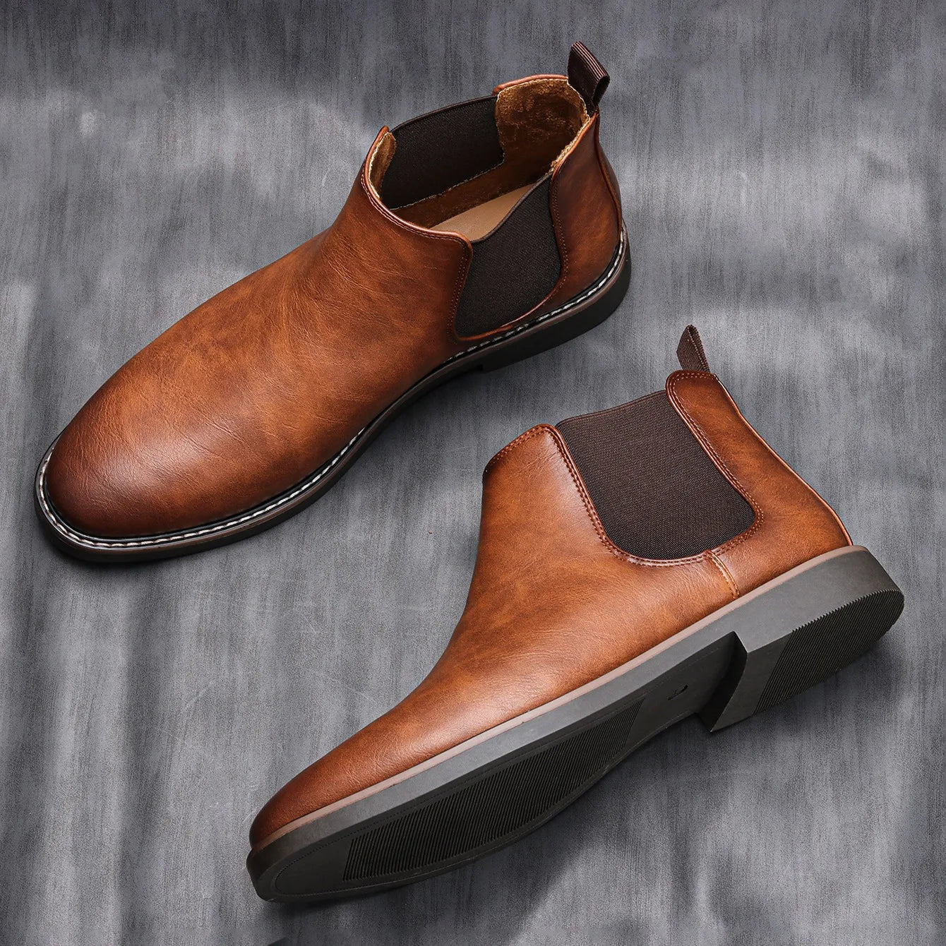 Maëlan | Bottines Chelsea élégantes pour homme