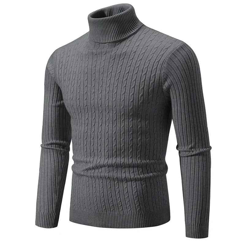 Danilo | Pull en maille à col roulé