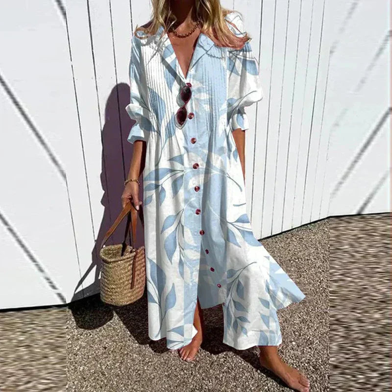 Maisie | Robe longue bohème flatteuse
