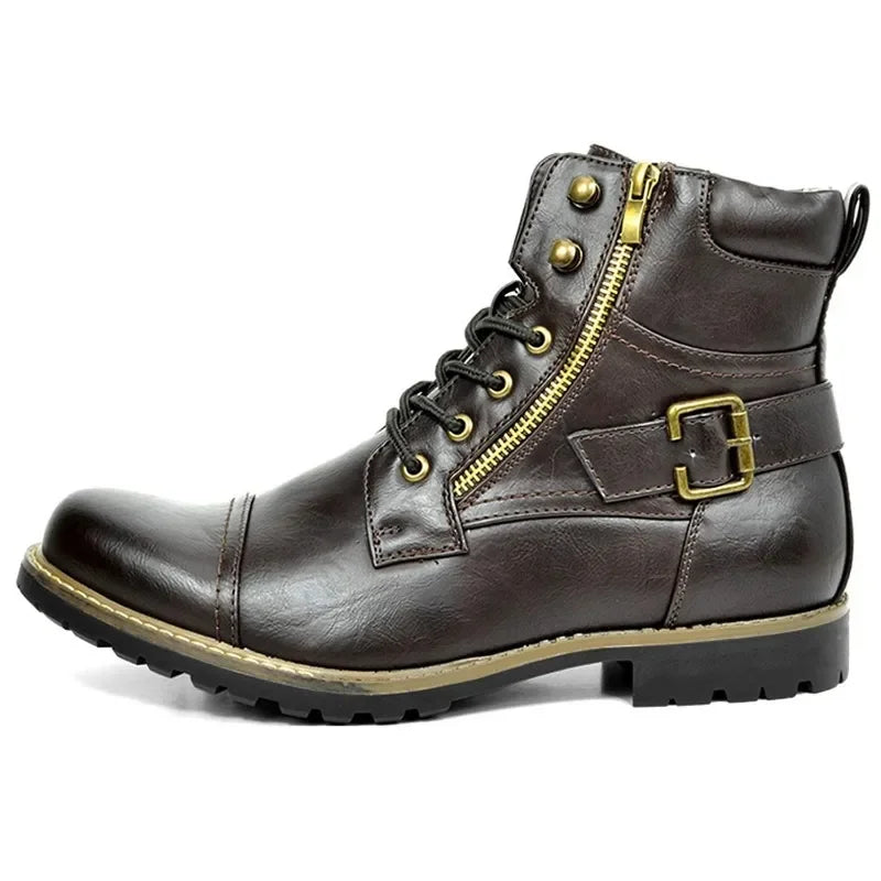 Antonio | Bottes à lacets en cuir
