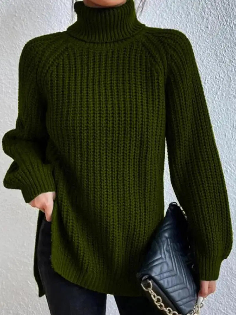 Madeleine | Pull à col roulé doux pour femmes