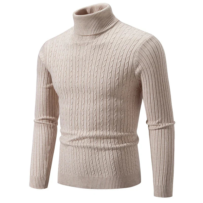 Danilo | Pull en maille à col roulé