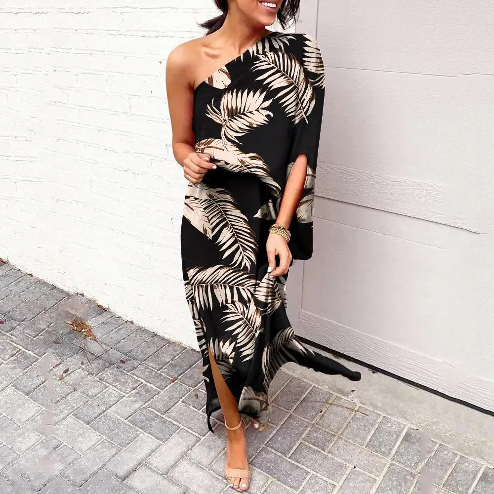 Candice | Robe élégante à une épaule