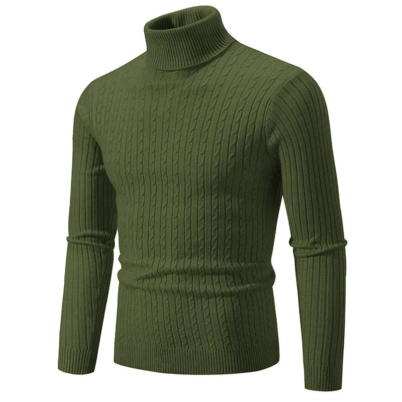 Danilo | Pull en maille à col roulé