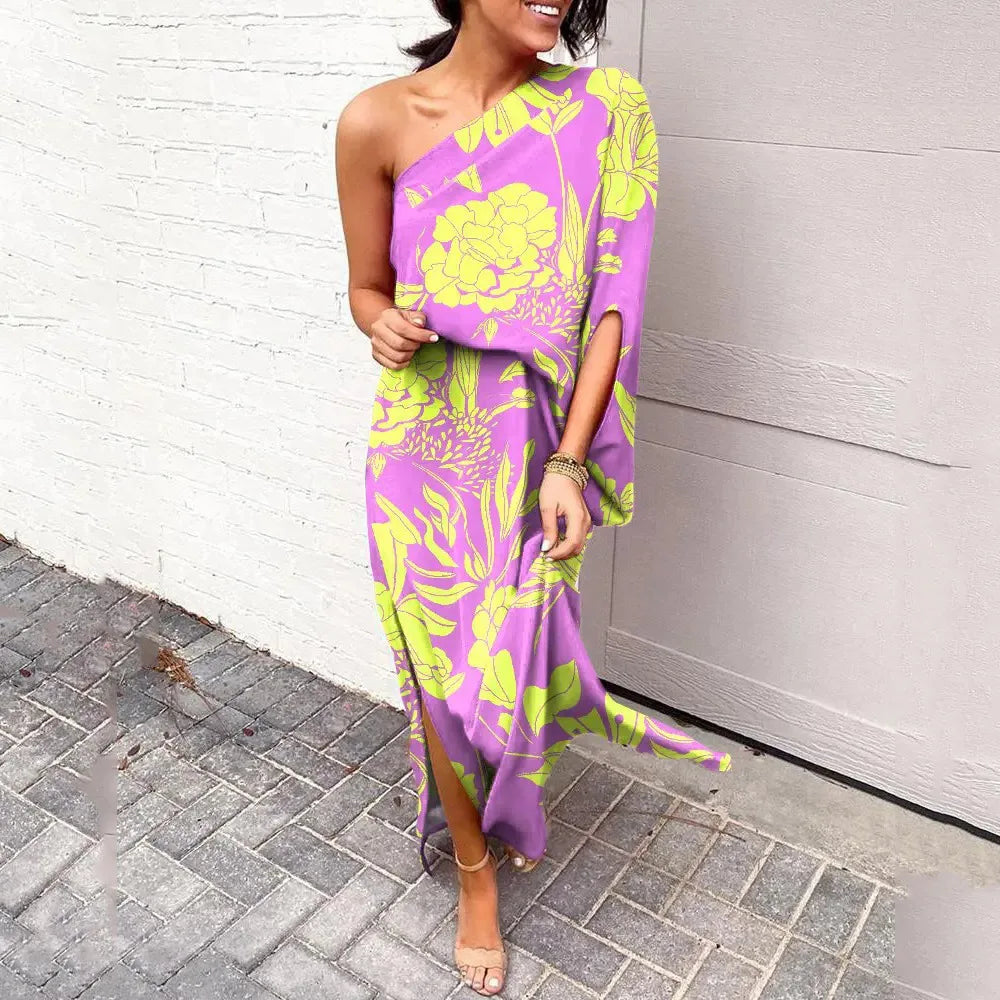 Candice | Robe élégante à une épaule