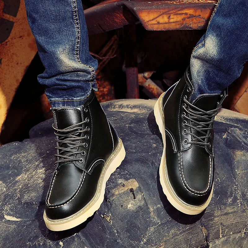 Marc | Bottes d'hiver en cuir