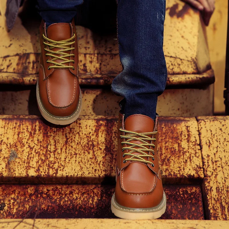 Marc | Bottes d'hiver en cuir