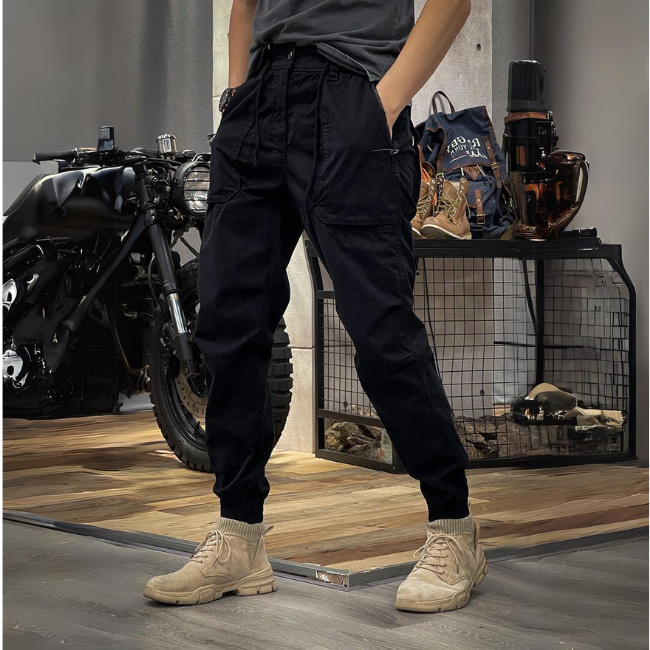 Lázaro | Pantalon Cargo Elastiqué