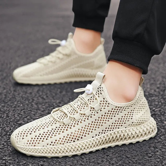 Ignis | Sneakers blanches à semelle contrastée