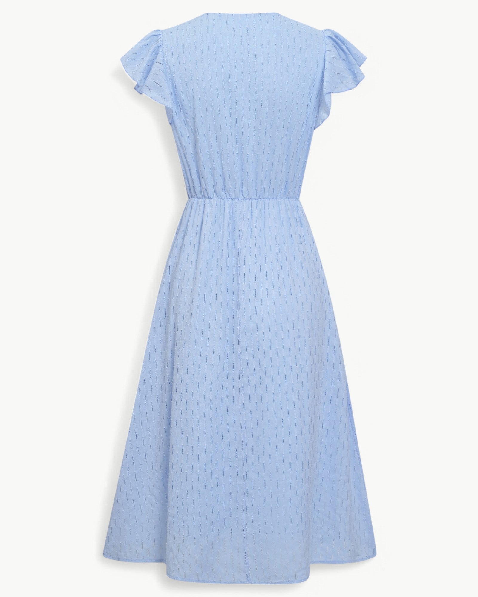 Belicia | Robe à décolleté en V et manches volantées