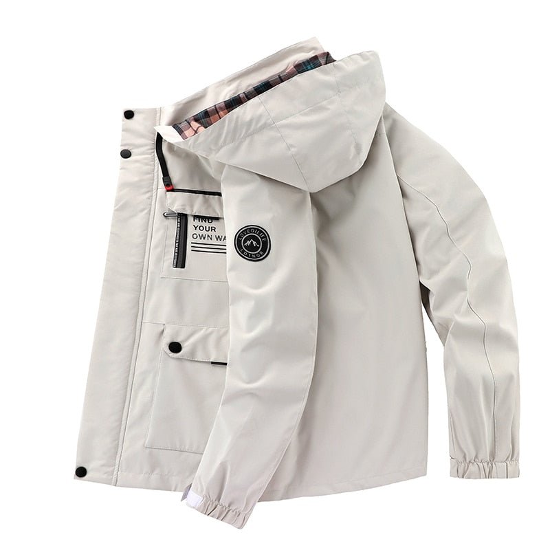 Arvid | Veste extérieure confortable, coupe-vent et imperméable