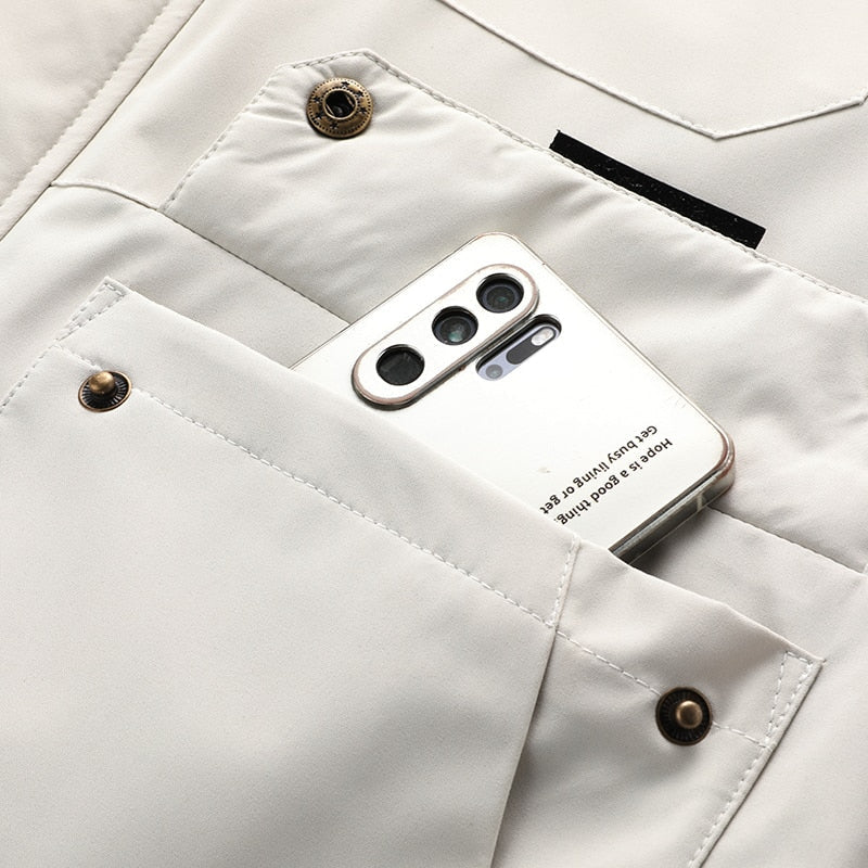 Arvid | Veste extérieure confortable, coupe-vent et imperméable