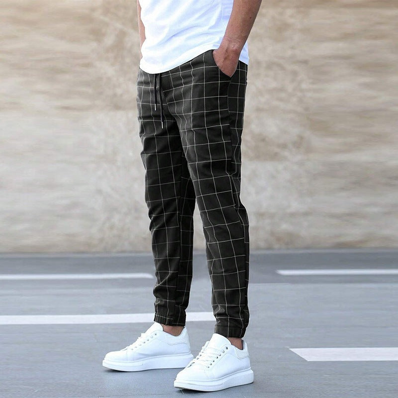 Adriel | Pantalon jogger à carreaux pour homme
