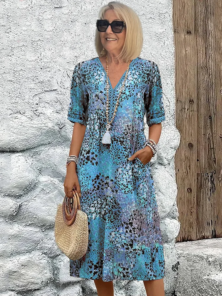 Fatima | Robe à imprimé floral
