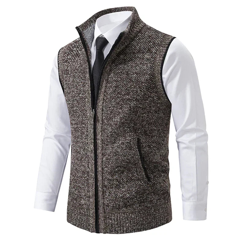 Rubén | Gilet sans manches en molleton tissé
