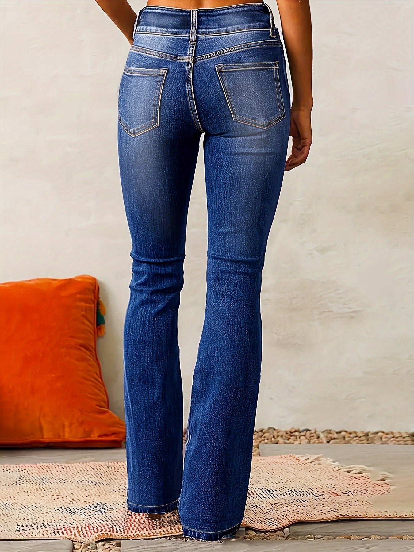 Aya | Jean évasé taille haute