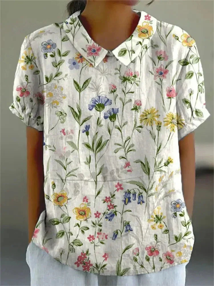 Lina | Blouse florale