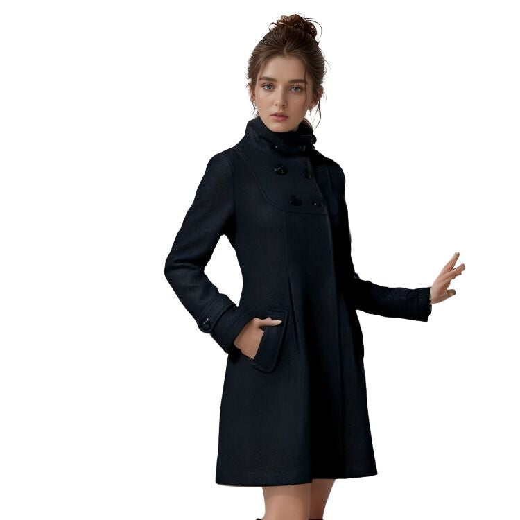 Julieta | Robe avec capuche et écharpe