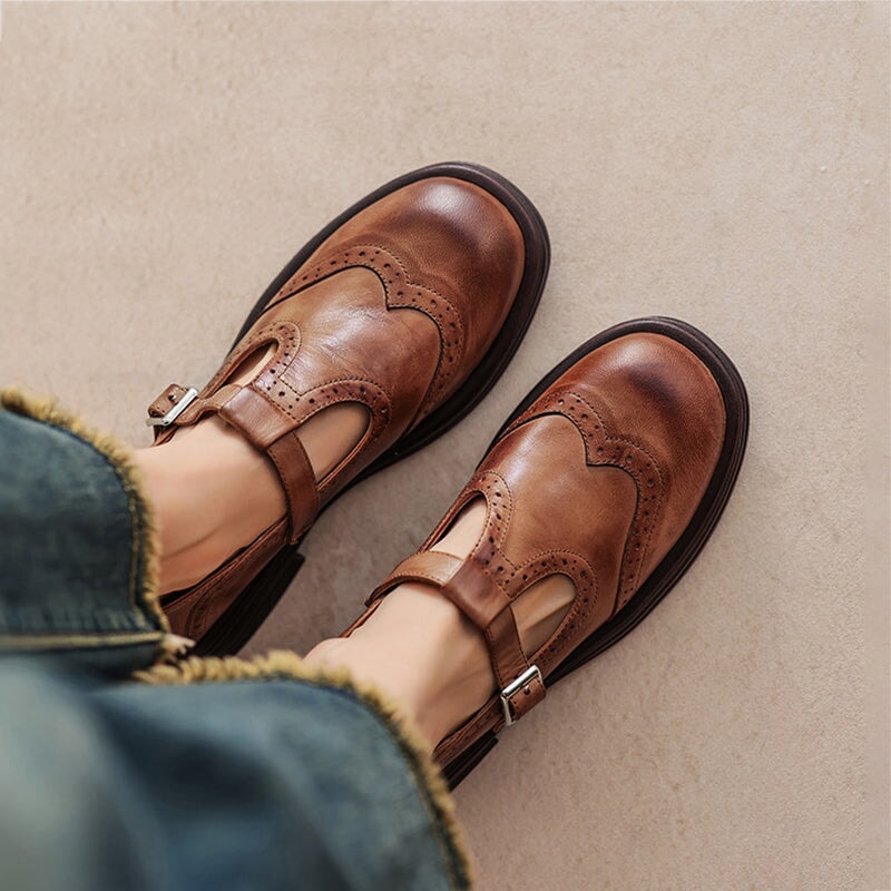 Verda | Chaussure en Cuir Élégante